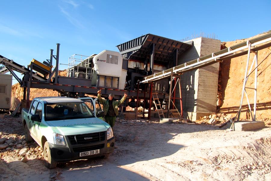 Limestone sand making process production line process